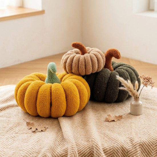 Pumpkin Shaped Cushion Large